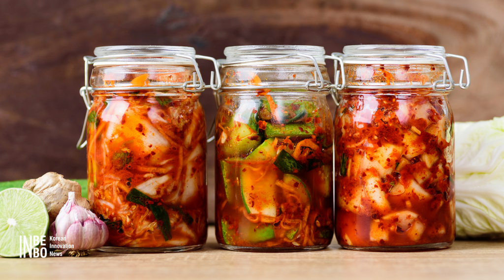 How many types of kimchi are there?